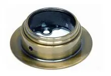 Фланец с фиксатором и пластиковым кольцом Lotti (бронза) фото анонс товара