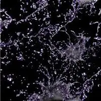 Фартук из стекла "Брызги воды" фото анонс товара