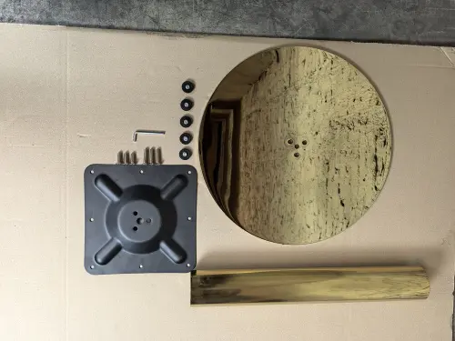 Подстолье хромированное 1128EM фото 11