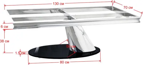 Подстолье из нержавеющей стали 1187EM фото 2