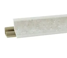 Плинтус для кухонной столешницы Korner LB 23.601 Камешек Бьянко фото анонс товара