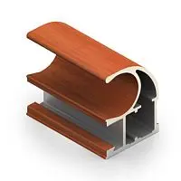 Профиль Aristo цвет "Вишня" фото анонс товара