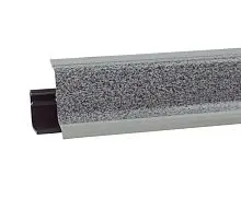 Плинтус для столешниц Korner LB 40.1 Антрацит / Лунный Металл 29*40*3050мм фото анонс товара