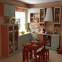 Кухня в стиле "Кантри" модель МКК-230 фото анонс товара