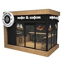 Киоск по продаже кофе с собой Your Time! фото анонс товара