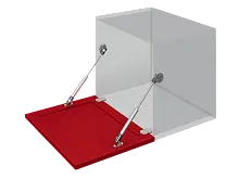 Секретерный газовый лифт GL103GR