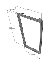Опора для стола трапеция LK-11 фото анонс товара