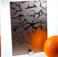 Зеркало матированные узоры "Айс" фото анонс товара