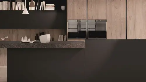 Фасад МДФ в пластике FENIX фото 13