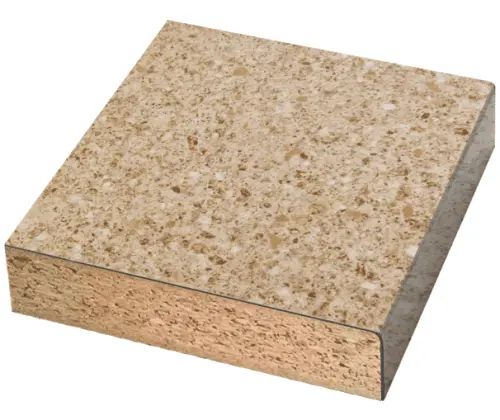 R6482HS Бежевый гранит Столешница Duropal глянцевая фото 3