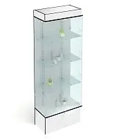 Витрина с кронштейнами 2000x800x400мм фото анонс товара