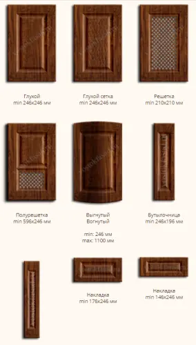 Фасад МДФ "Кастелло" в пленке фото 2