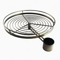 Полка боковая круглая Lotti (бронза) фото анонс товара