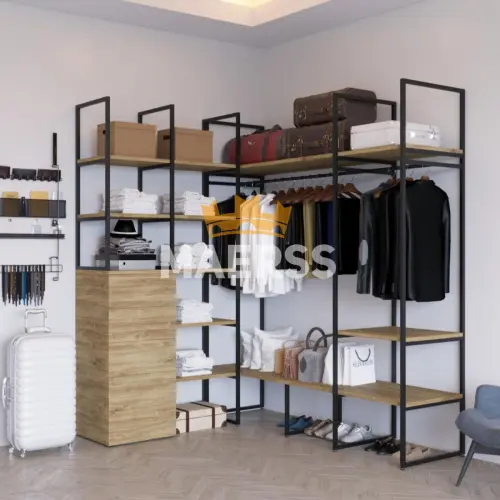 Гардеробная 1 в стиле Лофт