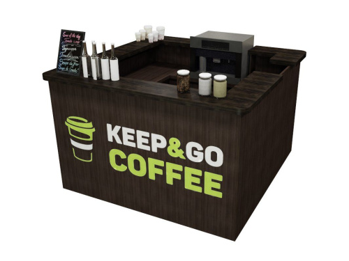 Кофейная стойка Keep&Go Coffee детальная картинка