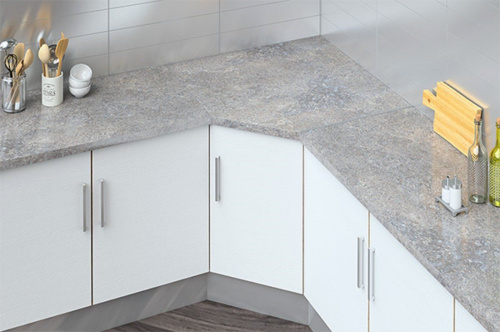 Угловой элемент из ДСП в цвет столешницы Form&Style детальная картинка фото 9