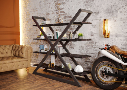 Стеллаж Basic в стиле Лофт фото 2