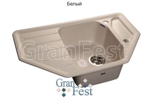 Мойка CORNER GF-C800E GranFest детальная картинка фото 6