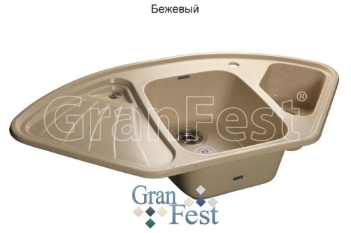 Мойка CORNER GF-C1040E GranFest фото 3 Мойка CORNER GF-C1040E GranFest детальная картинка фото 3