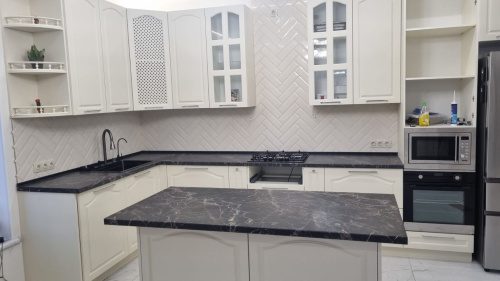 3029/E 8гр. Мрамор Марквина Черный Столешница глянцевая фото 6 3029/E 8гр. Мрамор Марквина Черный Столешница глянцевая фото 6