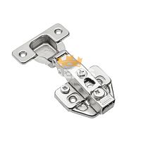 Петля GTV PRESTIGE HC 09 накладная самозакрывающаяся c H-0, без евро, с 3D регулировкой фото анонс товара