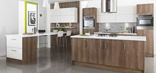 B070 Blanc Megève Столешница Polyrey Roche фото 2