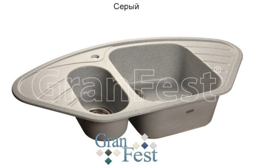 Мойка CORNER GF-C960E GranFest фото 5 Мойка CORNER GF-C960E GranFest детальная картинка фото 5