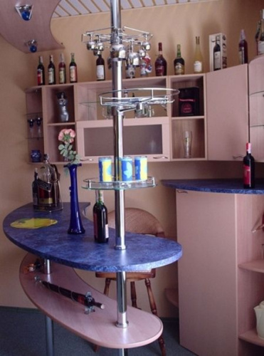 Полка боковая круглая Lotti (бронза) фото 2 Полка боковая круглая Lotti (бронза) детальная картинка фото 2