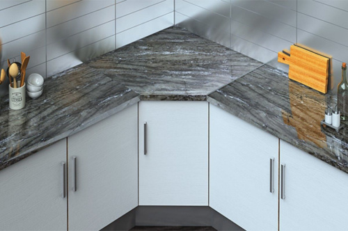 Угловой элемент из ДСП в цвет столешницы Form&Style детальная картинка фото 7