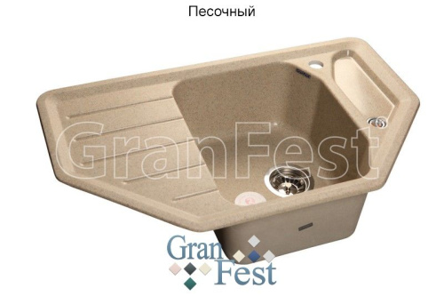 Мойка CORNER GF-C800E GranFest детальная картинка фото 4