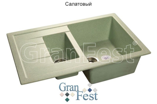 Мойка QUADRO GF-Q775KL GranFest детальная картинка фото 12