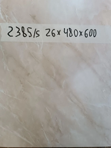 28*600*480мм 2385/S Обрезок столешницы Мрамор Беж. св. детальная картинка фото 2
