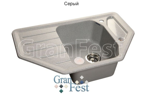 Мойка CORNER GF-C800E GranFest детальная картинка фото 5