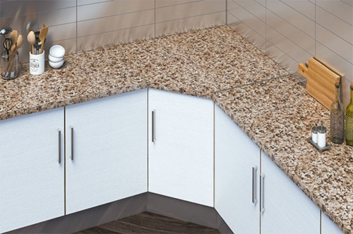 Угловой элемент из ДСП в цвет столешницы Form&Style детальная картинка фото 8