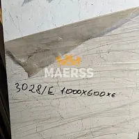 6*600*1000мм 3028/Е обрезок стеновой панели Мрамор марквина белый фото анонс товара