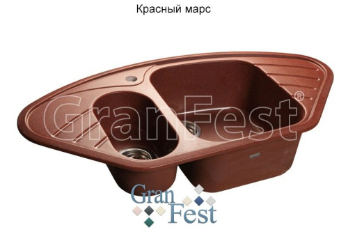Мойка CORNER GF-C960E GranFest фото 11 Мойка CORNER GF-C960E GranFest детальная картинка фото 11