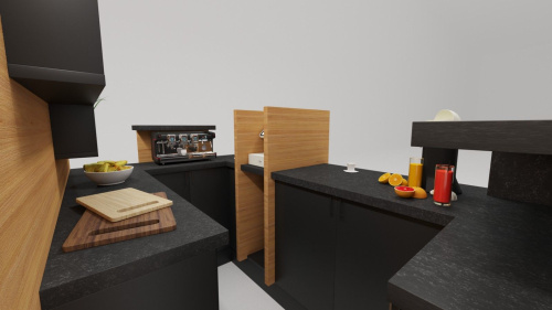 Классическая кофейная стойка Black Wood фото 5 Классическая кофейная стойка Black Wood детальная картинка фото 5