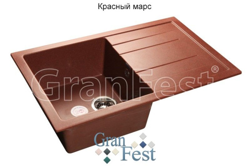 Мойка QUADRO GF-Q780L GranFest фото 11 Мойка QUADRO GF-Q780L GranFest детальная картинка фото 11
