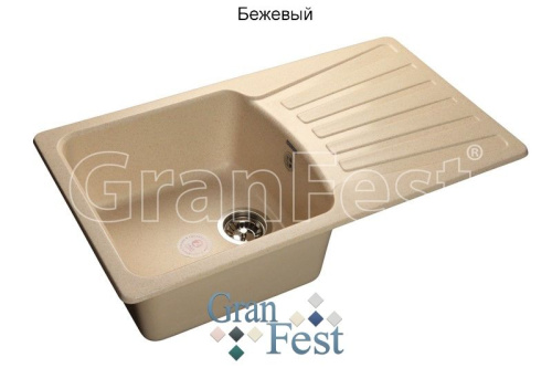 Мойка STANDART GF-S850L GranFest фото 3 Мойка STANDART GF-S850L GranFest детальная картинка фото 3