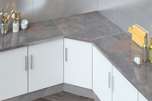 Угловой элемент из ДСП в цвет столешницы Form&Style детальная картинка фото 6