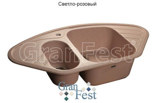 Мойка CORNER GF-C960E GranFest фото 9 Мойка CORNER GF-C960E GranFest детальная картинка фото 9