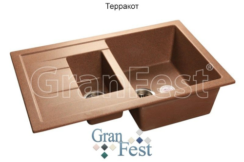 Мойка QUADRO GF-Q775KL GranFest детальная картинка фото 8