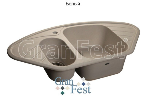 Мойка CORNER GF-C960E GranFest фото 6 Мойка CORNER GF-C960E GranFest детальная картинка фото 6