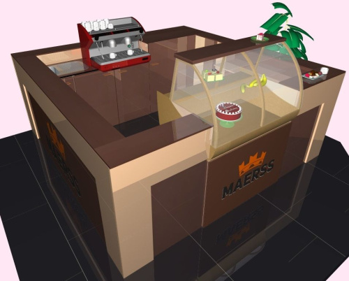 Кофейная стойка Coffee Man детальная картинка фото 4
