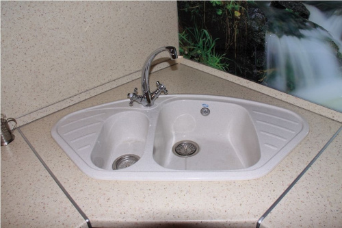 Угловой элемент из ДСП в цвет столешницы Polyrey детальная картинка фото 15