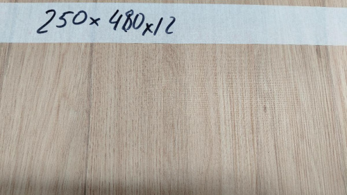 12*250*470мм тонкая столешница Дуб из HPL Compact детальная картинка фото 3