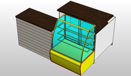 Базовый кофейный островок Noname детальная картинка фото 5