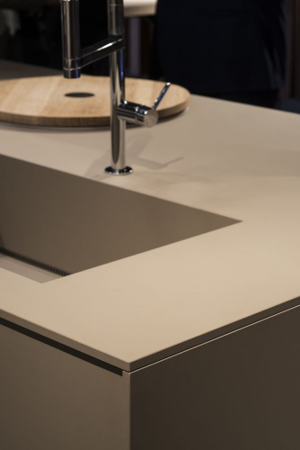 2628 Beige Slate Столешница FENIX матовая фото 2