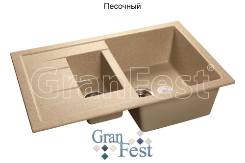 Мойка QUADRO GF-Q775KL GranFest детальная картинка фото 4