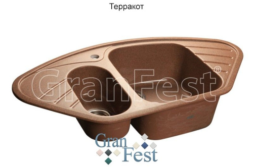 Мойка CORNER GF-C960E GranFest фото 8 Мойка CORNER GF-C960E GranFest детальная картинка фото 8